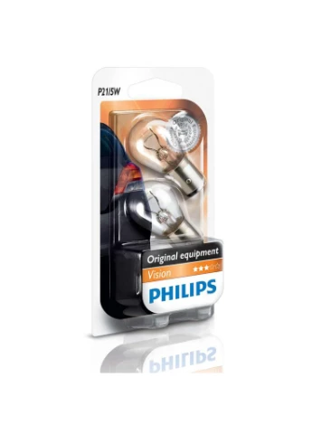 Автолампа P21/5W Vision, 2шт/бл. (12499B2) Philips (382660340)