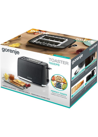 Тостер T850DPB Gorenje (351869542)