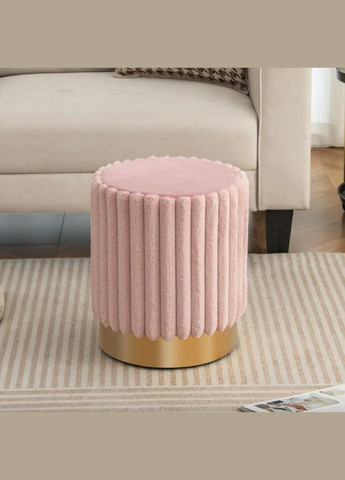 Пуф Rosa велюровий на металевій основі Costway (362028009)