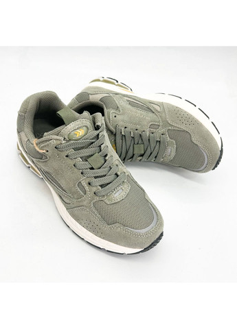 Кросівки (р) Текстиль/Замша 0-1-1-HWB-24068 Restime оливкові (276251088)