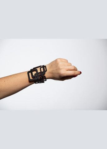 Кожаный браслет черный BR -15 Edena (307925887)