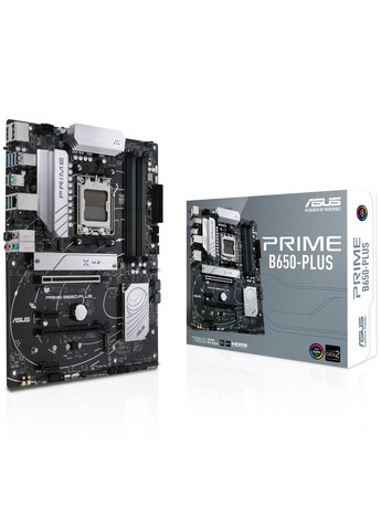 Материнcька плата PRIME B650-PLUS sAM5 B650 4xDDR5 M.2 HDMI DP ATX Asus (314748194)