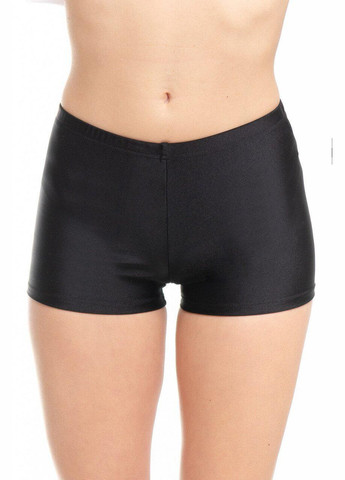 Шорты спортивные из глянцевого бифлекса S черные Opt-kolo (286330495)