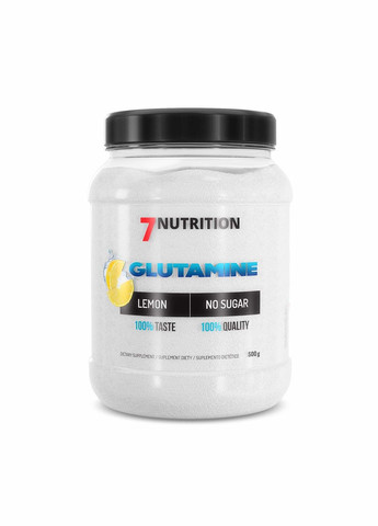 Глютамін Glutamine 500 g (Lemon) 7 Nutrition (285712274)