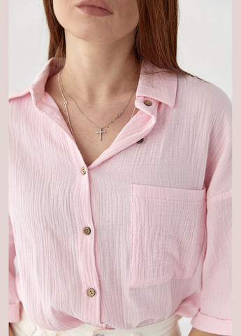 Муслинова сорочка з коротким рукавом Lurex (332200027)