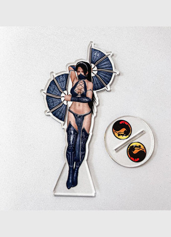 Акриловая коллекционная фигурка Мортал комбат Mortal Kombat Китана 15 см No Brand (339619045)