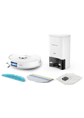 Купити 🔥 Робот-Пилосос RR9197WH X-PLORER Serie 140+ | 🚀 Автоматичне Видалення Пилу, Потужність 5000 Па | Smart Aqua Powe Rowenta (370203155)