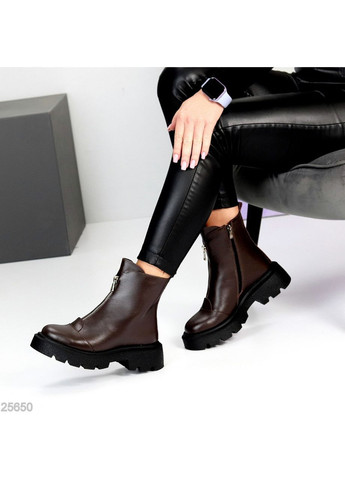 Осенние демисезонные кожаные ботинки Helen