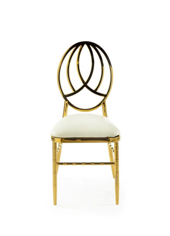 Стул Феникс из нержавеющей стали золотой для ресторанов банкетных залов REMY-DECOR (293152705)