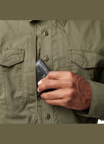 Рубашка тактическая ® Stryke® Long Sleeve Shirt RANGER GREEN 5.11 Tactical (315823280)