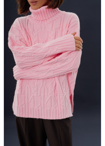 Рожевий светр "альпака" Merge
