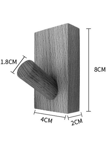 Вешалка для сумок из дерева Рокли венге (ВСУ-0071012) No Brand (327867837)