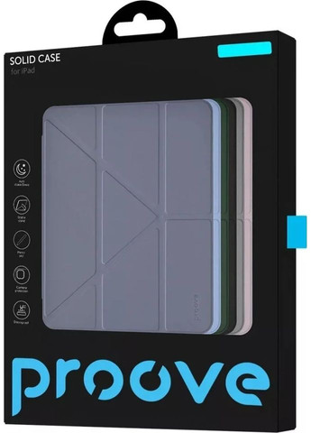 Чехол Solid Case для iPad Air 13 2024 gray (2003000184792) Proove (360418663)