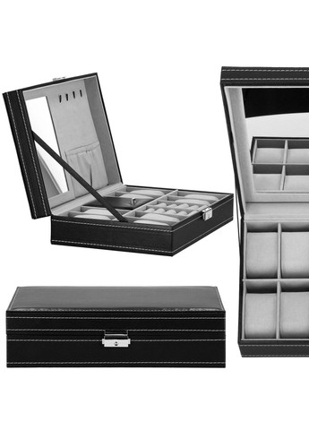 Скринька (органайзер) для зберігання годинників 30 x 20 x 8 см Springos ha1062 (290254613)