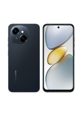 Смартфон Spark Go 1 (KL4) 6.67` 4/128ГБ, 2SIM, 5000мА • рік, Startrail Black Tecno (314976561)