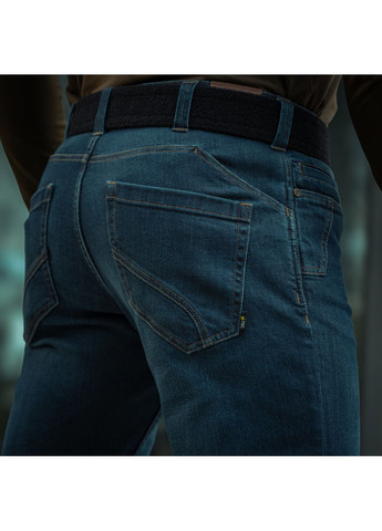 Комбинированные демисезонные джинсы tactical gen.i dark denim regular fit (36/32) M-TAC