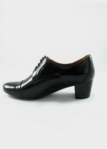 Seboni Жіночі шкіряні класичні туфлі Чорні (879) чорний з, україна — демісезон (336546878)