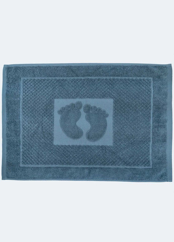 GM Textile махровое полотенце жаккардовое для ног 50х70см 600г/м2 () бирюзовый производство -