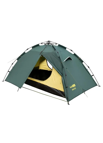 Палатка Tramp Quick 2 (v2) двухместная 3,7 кг Дюрапол 6000 мм водонепроницаемость зеленый No Brand (401267941)