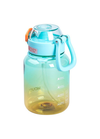 Бутылка для воды многоразовая 700 мл бутылочка с трубочкой для спорта и школы 16.5 см Jooki (357206221)