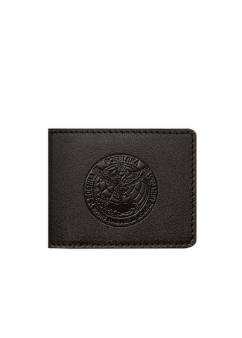 Кожаная обложка по удостоверению Главного управления разведки (ГУР) тёмно-коричневая (A-027883) BlankNote (329186826)