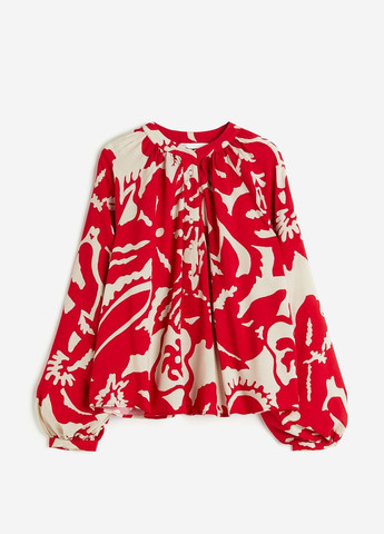 Красная блузка H&M