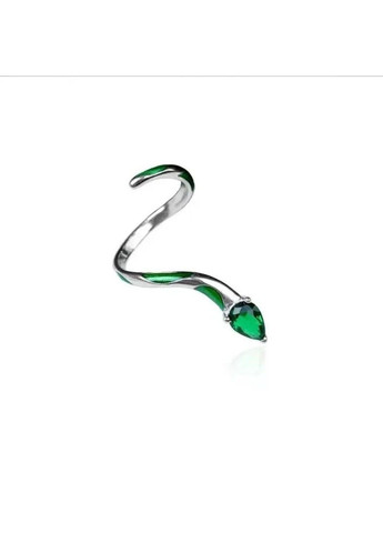 Нежное кольцо со змейкой, кольцо "змейка", кольцо змея, колечко Гарри Поттер, украшение, серебро, кольцо Слизерин, подарок Fashion Jewelry (337718616)