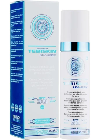 Сонцезахисний крем для жирної і проблемної шкіри UV-Osk Cream SPF 30+ 50ml (553327-14284) Tebiskin (368891711)