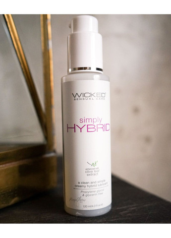 Лубрикант на водной/силиконовой основе WICKED SIMPLY HYBRID 70ML Wicked Sensual Care (298936643)
