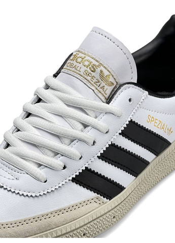 Комбіновані всесезонні кросівки adidas No Brand Spezial White Beige Black