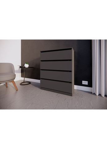 Комод на 4 шухляди 80х40х100см MEBEX (354792675)