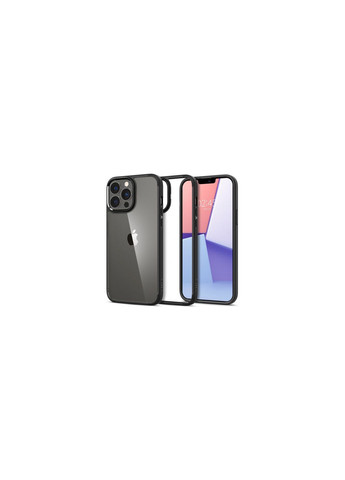 Чехол для мобильного телефона Apple iPhone 13 Pro Max Crystal Hybrid, Matte Black (ACS03243) Spigen apple iphone 13 pro max crystal hybrid, matte blac (275080657)