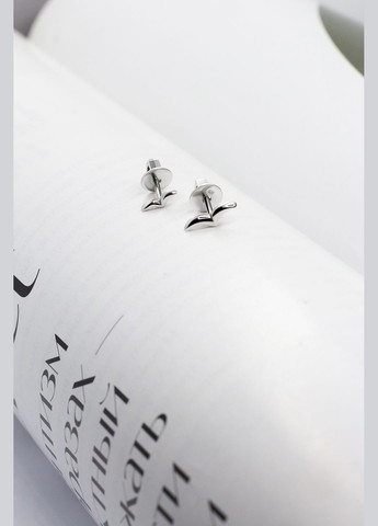 Серебряные серьги-гвоздики (4874) IRIJ (331016853)