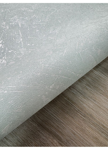 Шпалери Vintage флізелінові ширина 1.06 штукатурка блакитні для спальні, коридору, кухні MARBURG (371775623)