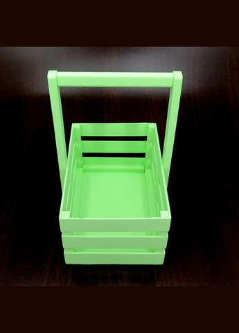 Подарунковий кошик з дерева Шеллі 18х30 мохіто (ПДК-0022353) No Brand (328911836)