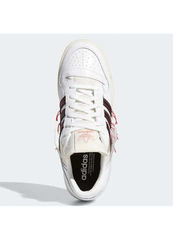Белые мужские кроссовки forum 84 low premium white fz3774 adidas