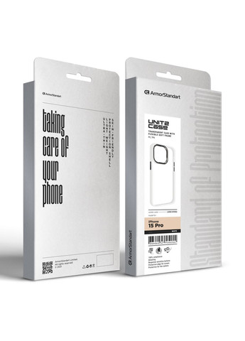 Чохол UNIT2 для Apple iPhone 15 Pro White (ARM69980) ArmorStandart (327887175)
