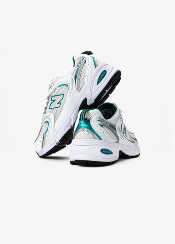 Кросівки жіночі New Balance 530 White Silver Green | Нью Беланс 530 білі No Brand білі демісезони (338433418)