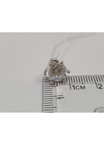 Серебряные пуссеты с фианитами. 520238С Tango (371813291)