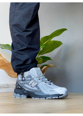 Серые демисезонные кроссовки мужские и женские new balance 1906r grey black | нью беланс 1906r серые No Brand