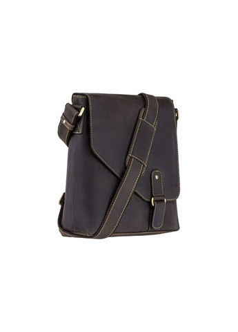 Темно-коричнева сумка-месенджер 16071 OIL BRN Aspin Visconti (303829836)