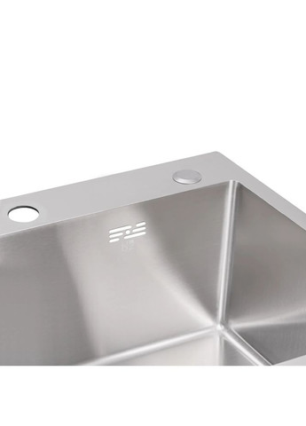 Мойка для кухни встроенная Handmade H5050 Brushed Steel 3,0/1,0 мм LIDZ (370290007)