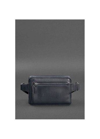 Сумка жіноча шкіряна через плече Dropbag Mini темно синя BlankNote (302008899)