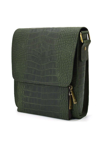 Чоловіча шкіряна сумка через плече 26х22х6 см TARWA (315871165)