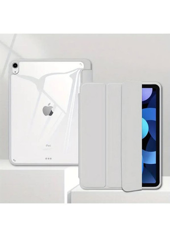 Чохол-книжка Soft Edge TPU з кріпленням Apple Pencil для Apple iPad Air 11 M2 2024 11" Gray (711705) BeCover (351559956)