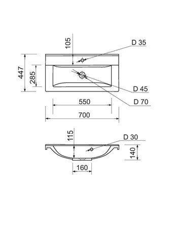 Раковина Adamant (365748468)