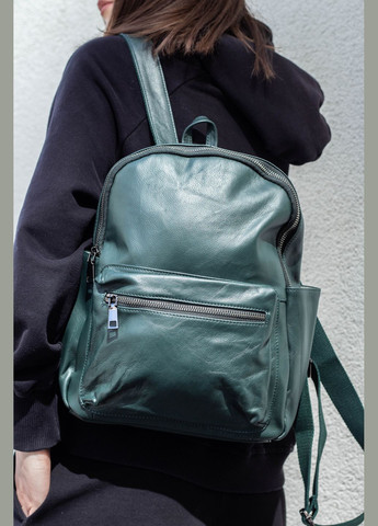 Рюкзак женский кожаный Grace Зеленый HYDE (291455809)