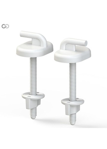 Сидіння для унітаза з кришкою і пластиковим кріпленням СП‑3, 355×428 мм SoloPlast (340286084)