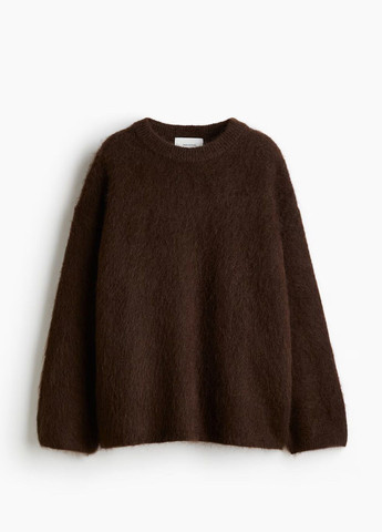 Темно-коричневий демісезонний светр H&M