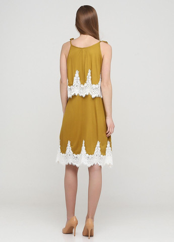 Оливковое кэжуал платье H&M